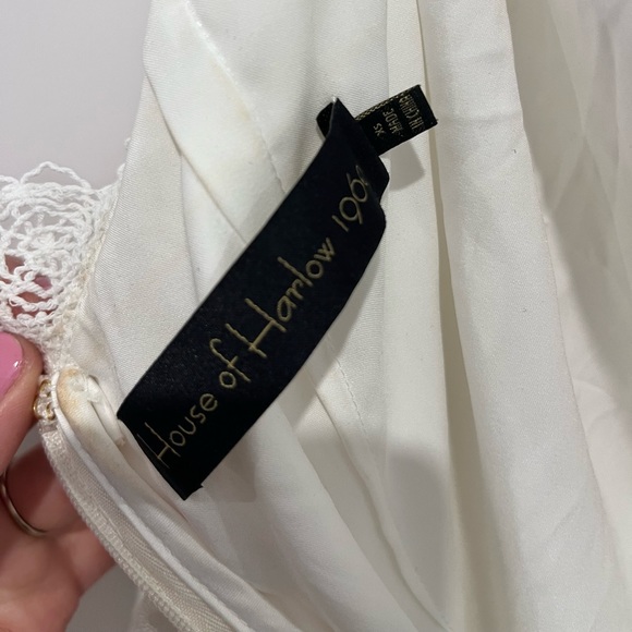 House of Harlow 1960 Scarlett Mini Dress in Ivory- size XS - Picture 7 of 7